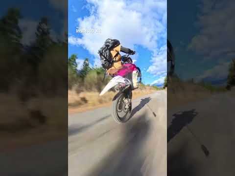 このInsta360 X5、ウイリー撮影に最高すぎる🤯🏍️💨