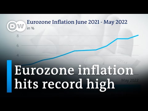 Eurozone inflation reaches record 8.1% in May | DW News