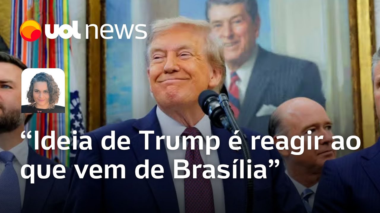 Ideia de Trump é reagir ao que vem de Brasília e lançar mais sanções contra o país | Mariana Sanches