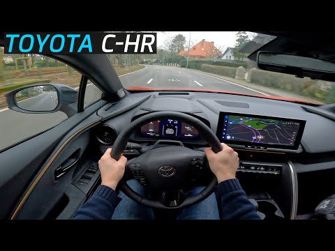 2024 Toyota C-HR 1.8 HYBRID 140 HP POV TEST DRIVE