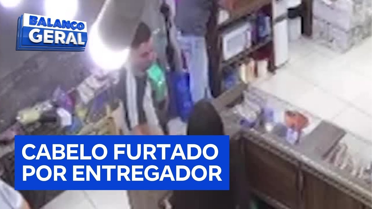 Entregador cancela corrida e rouba fios de cabelo de especialista em megahair