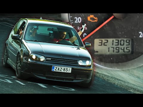 BAD IDEA? 321.309km VW Golf 4 GTI // Nürburgring