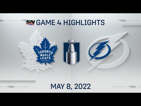 NHL Game 4 Highlights | Lightning vs. Maple Leafs - May 8, 2022