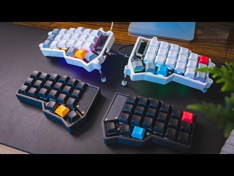 My Ultimate Case For The MX Corne Keyboard | Tented & Regular