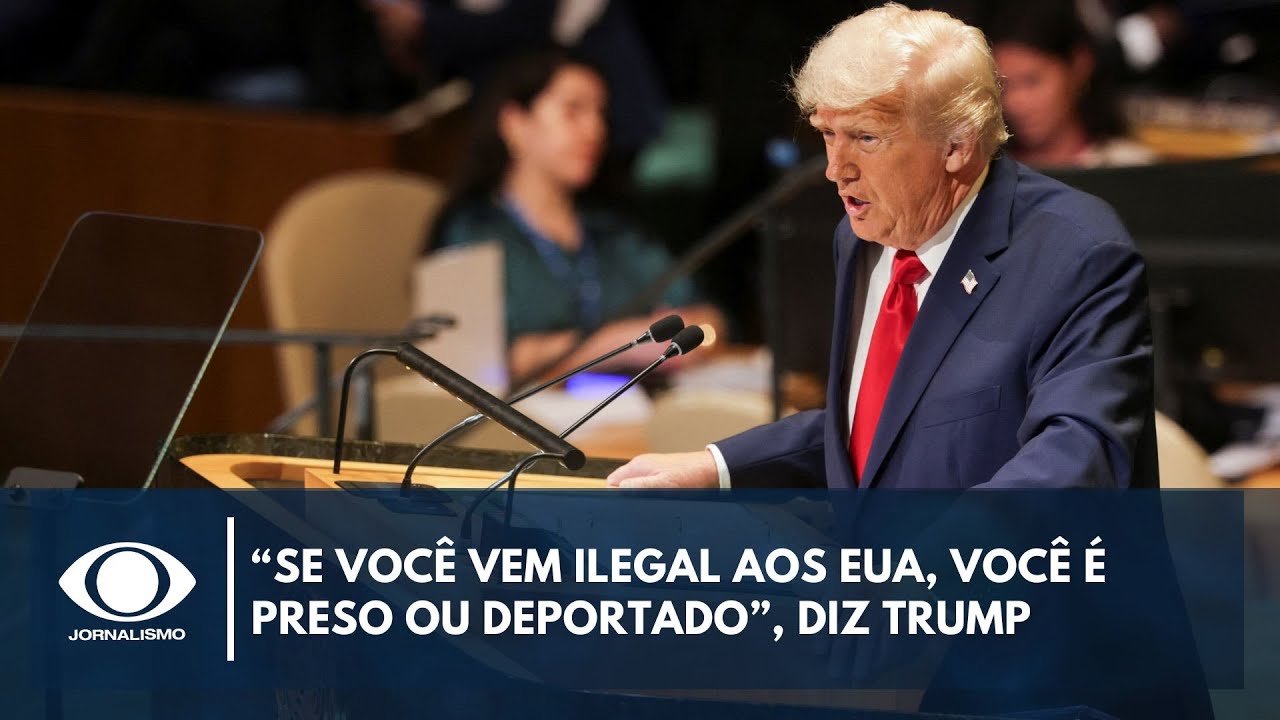 Se você vem ilegal aos EUA você é preso ou deportado diz Trump