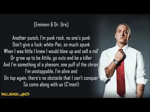 Eminem - Say What You Say ft. Dr. Dre (Lyrics)