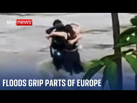 Deadly floods hit parts of Italy and Germany