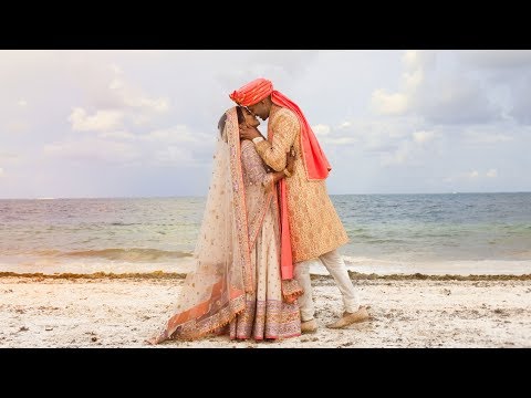 OUR WEDDING VIDEO ?INDIAN DESTINATION WEDDING - MEXICO