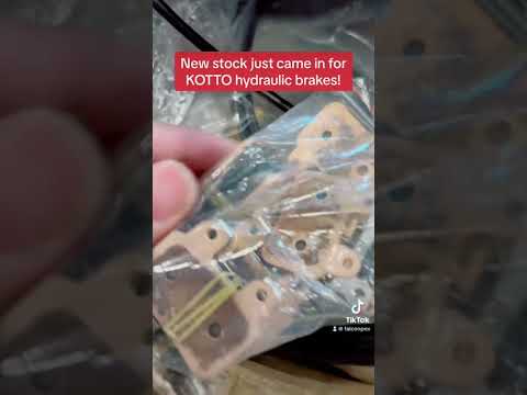 KOTTO motorcycle style hydraulic brakes that fits most e-bikes