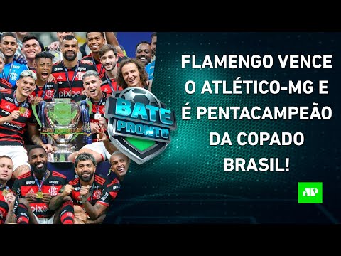 Flamengo É PENTACAMPEÃO da Copa do Brasil; Filipe Luís FAZ HISTÓRIA; Gabigol DÁ ADEUS! | BATE-PRONTO