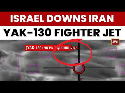 IDF Releases Footage Of Israeli F-35I Downing Iranian YAK-130 Jet Over Tehran | Iran-Israel War