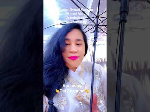 Runaway #by Del Shannon #song #music I guess it’s bye 👋 for now Sweet Loving Koreans 🥰