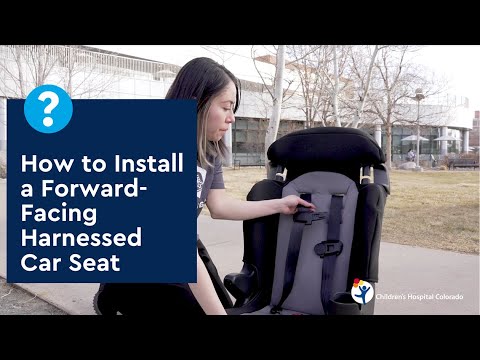 How to Install a Forward-Facing Harnessed Car Seat