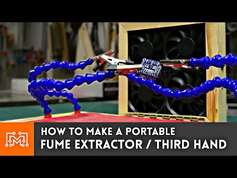 Soldering Fume Extractor / Third hand Combo  - How To (Electronics) - UC6x7GwJxuoABSosgVXDYtTw