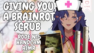【ASMR | Rode NT-5】Giving You a Brainrot Scrub ft. Handcam【Promisu EN】