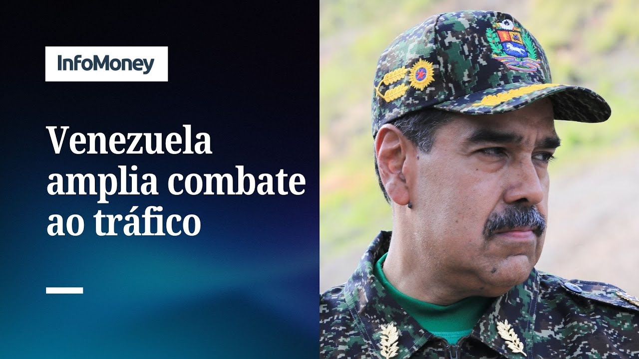 Maduro mobiliza 25 mil militares nas fronteiras em resposta à pressão dos EUA | InfoMoney News