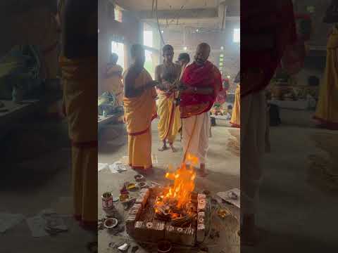 Vasordhara homam at devghar jargand