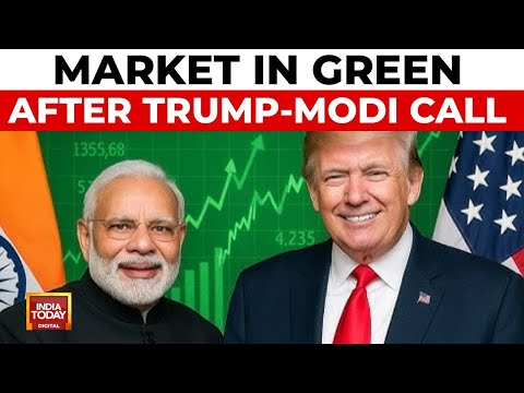 Markets Cheer Donald Trump's Call To Modi; Nifty Surges With IT & Auto Stocks | India Today News