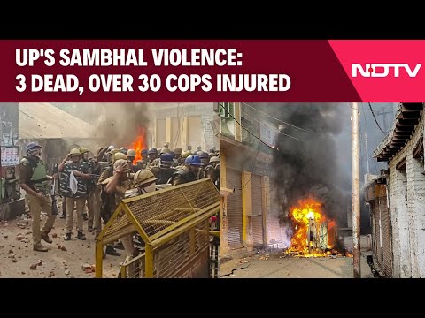 Sambhal Jama Masjid | UP's Sambhal Violence: 3 Dead, Over 30 Cops Injured
