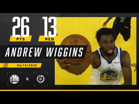 Andrew Wiggins leads ALL Warriors in scoring in Game 5 vs. Celtics video clip