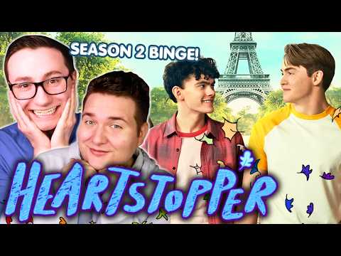 Binge HEARTSTOPPER with us! *REACTION* FIRST TIME WATCHING SEASON 2