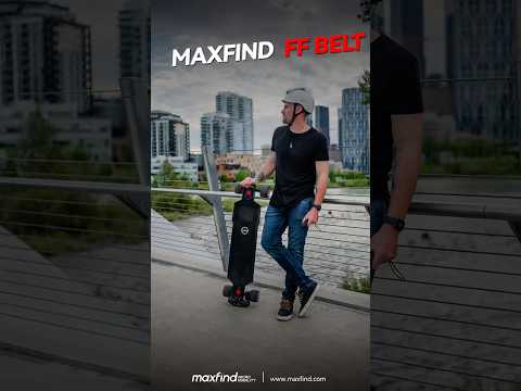 Explore the city with FF BELT#maxfind #automobile #electricskateboard #shorts