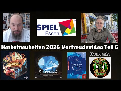 Vorfreude auf die Herbstneuheiten 2026 mit Brettspielzimmer