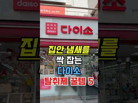 집안 냄새를 싹 잡는 다이소 탈취제 꿀템 5개