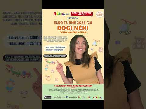 Bogi Néni Turné 2025. OKTÓBER 12. – 11:00 Helyszín: Budapest, Soroksári Táncsics Művelődési Ház