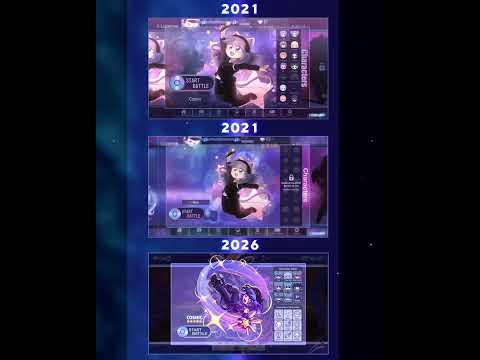 outfit battle comparison // 2021 vs 2021 vs 2026! // gacha animation // #gacha #fnf #fnfmod