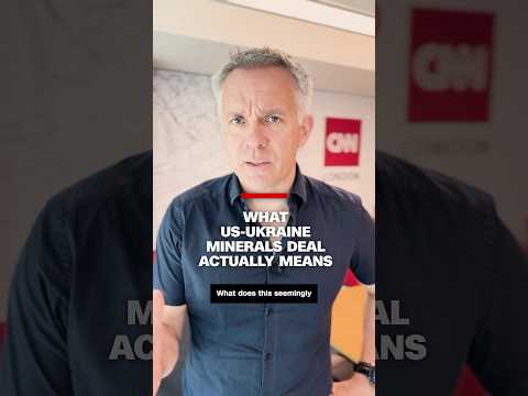 What the US-Ukraine minerals deal actually means