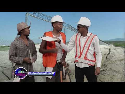 Tremenda discusión entre haitianos construyendo la Frontera | El Show de la Comedia