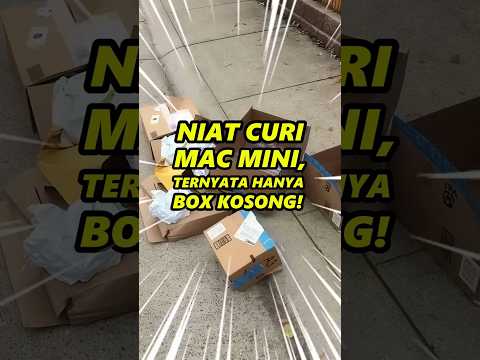 Niat Curi Mac mini, Ternyata Yang Diambil Hanya Boks Kosong