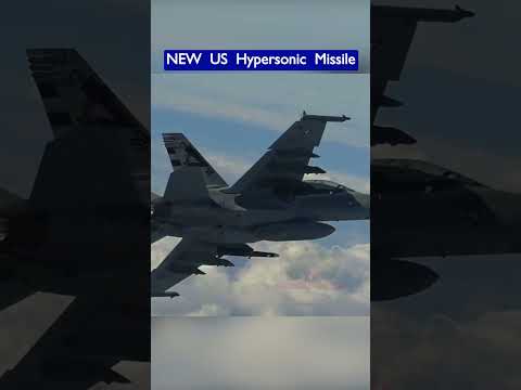 U.S. Navy Showcase Blackbeard Hypersonic Missile with F/A-18