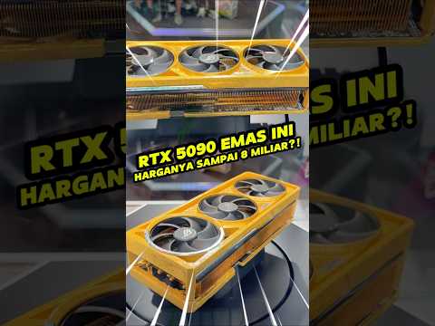 VGA RTX 5090 Ini Terbuat dari Emas!