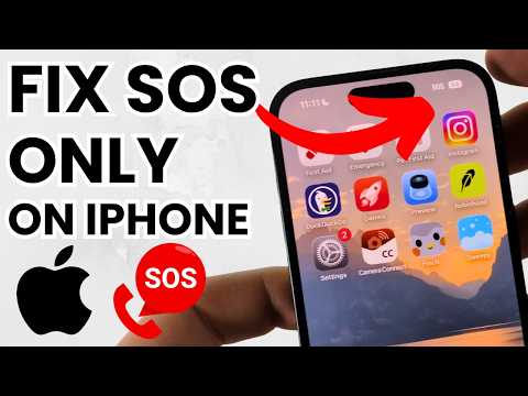 How to Fix SOS Only on iPhone - Turn Off SOS Only iPhone