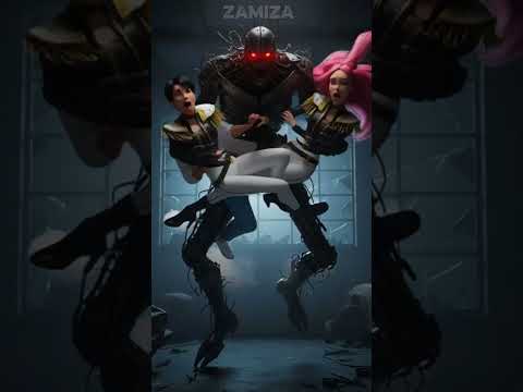 Jinu and Mira Captured by The Car Man Ghost #jinu #mira #kpopdemonhunters #demonhunters