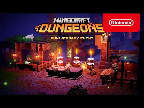 Minecraft Dungeons - 2nd Anniversary Trailer - Nintendo Switch