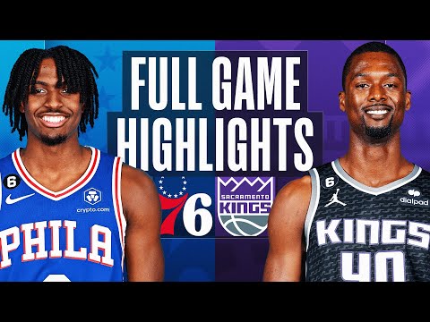 76ERS at KINGS | FULL GAME HIGHLIGHTS | January 21, 2023 video clip