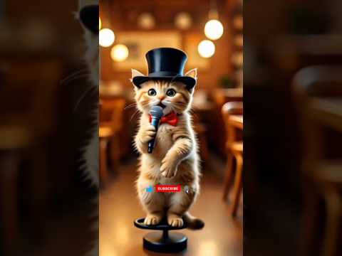 kucing lucu nyanyi 😆 #kucing #kucinglucu #kucingjoget #kucingnyanyi #kucingimut #kucingoyen #short