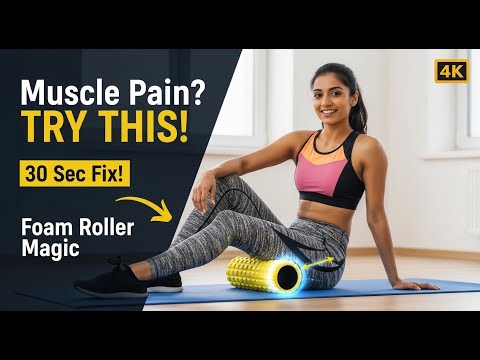 Relieve Muscle Pain in 30 Seconds | Foam Roller for Instant Recovery!