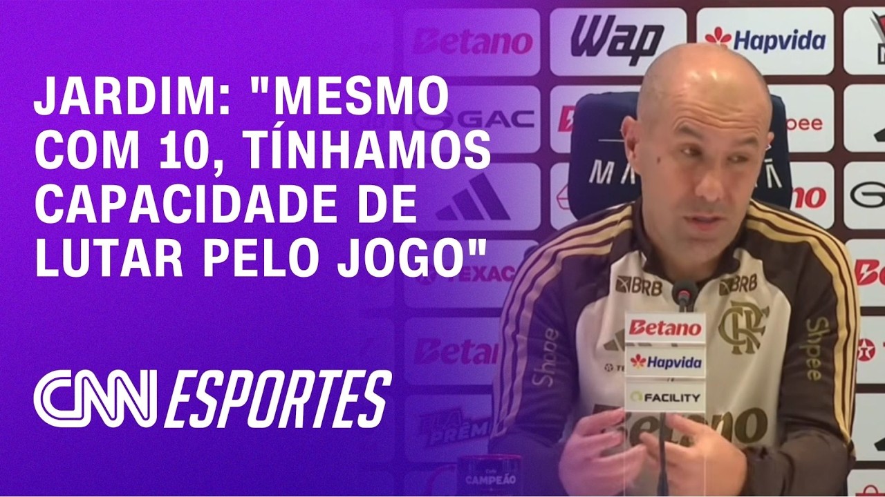 DERROTA DO FLAMENGO: Leonardo Jardim fala sobre expulsão e falhas defensivas