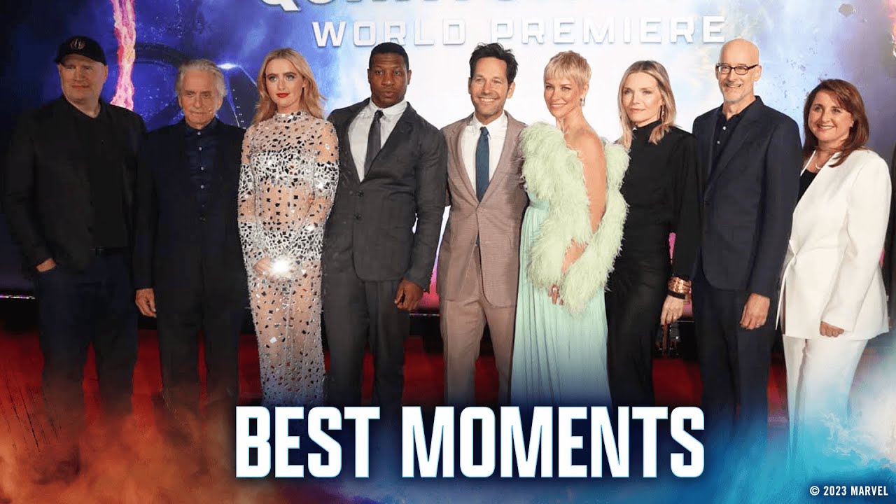 Best Of Red Carpet Moments | Ant-Man and The Wasp: Quantumania