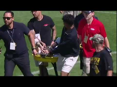 Xander Dickson Stretchered Off With Brutal Leg Injury In PLL Championship