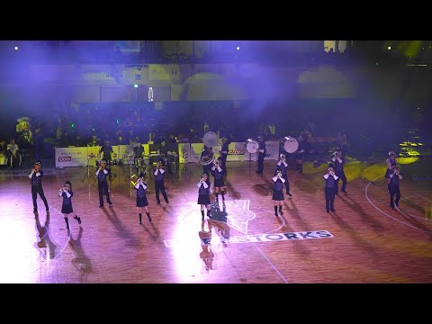 神戸弘陵学園高校マーチングバンド部 / KOBE STORKS VS FUKUI BLOWINDS オープニング演奏（Dec 14,  2024）