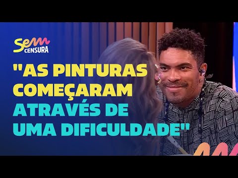 Sem Censura | Denny Denan explica origem das pinturas corporais da Timbalada