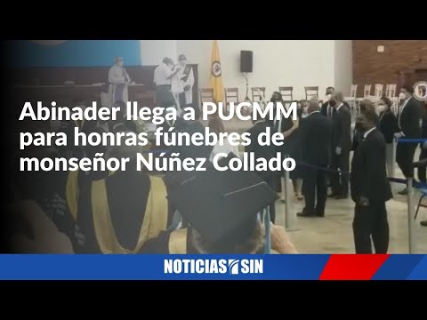 Abinader da pésame a familiares de monseñor Núñez Collado