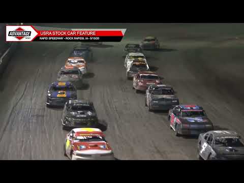 Stock Car | Rapid Speedway | 5-15-2020 - dirt track racing video image