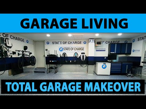 Amazing Garage Living Total Garage Makeover Electrifies State Of Charge