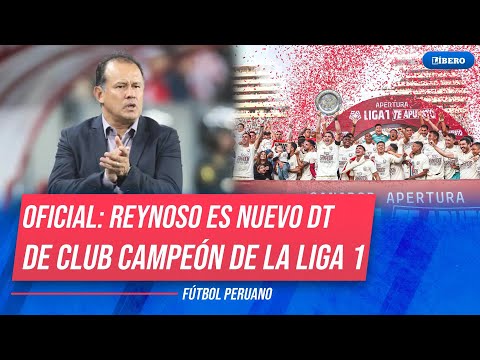 Juan Reynoso es nuevo DT de equipo campeón del fútbol peruano para el Torneo Clausura | Líbero